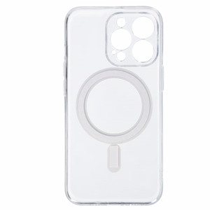 TEL PROTECT MagSilicone Ümbris jaoks Iphone 13 Pro Läbipaistev
