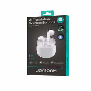 Joyroom JR-FB1 Funpods Bluetooth 6.0 In-Ear TWS Беспроводные Наушники с AI Функциями - Белый