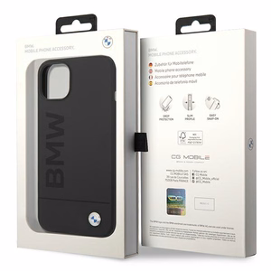 Ümbris BMW BMHMP14MSLBLBK iPhone 14 Plus 6.7 "must / must hardcase Silicone Signature Logo Magsafe