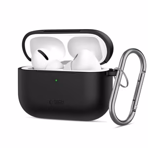 Tech-Protect Silicone Hook Case for AirPods Pro 3 - Black