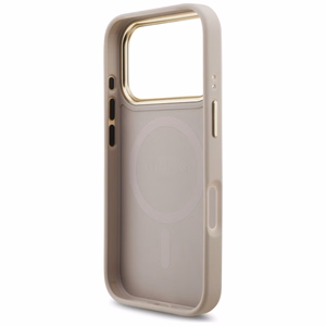 GUESS ümbris jaoks IPHONE 17 Pro compatible with MagSafe GUHMP17LPG4SEMCP (PU W/ 4G PU Stripe) roosa