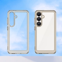 Outer Space Ümbris jaoks Samsung Galaxy S25 Edge Flexible Frame Cover - Translucent, Must