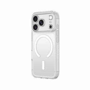 AmazingThing Titan Pro Lens ümbris mudelile iPhone 18 Pro, kaamerakaitsega ja paelakinnitusega, ühildub MagSafe'iga – värv: läbipaistev