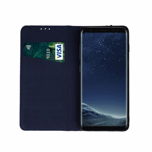 Genuine Leather Nutikas Pro for iPhone 17 6,3" tumesinine