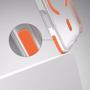 Etteri Icy Mag ümbris for iPhone 16 6,1" oranž