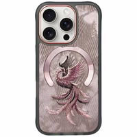 Nimmy Magnetic Fantasy Animal MagSafe Ümbris jaoks iPhone 16 Pro - Rose Kuldne