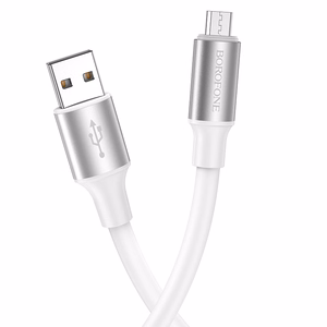 Borofone кабель BX82 Bountiful - USB на Micro USB - 2,4A 1 метр белый