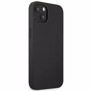AMG AMHCP14MDOLBK iPhone 14 Plus 6.7" чёрный/чёрный жёсткий чехол Leather Hot Stamped