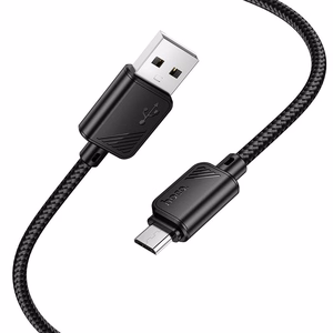 Kaabel USB A to Micro USB Hoco 2,4A 1 m X113 must