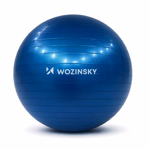 Wozinsky WGB65BL treeningpall, 65 cm - sinine