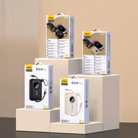 Dudao K14 10000mAh energiapank USB-C / Lightning kaabliga - beež