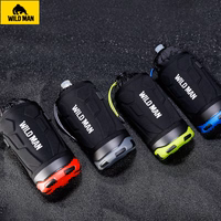 WILDMAN Bicycle bag R1 waterproof 1L jaoks bottle must-red