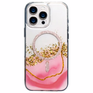 Epoxy Mag ümbris iPhone 15 6,1" roosa