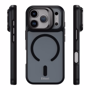 Чехол Etteri Morning Fog для iPhone 17 Pro 6.3" чёрный
