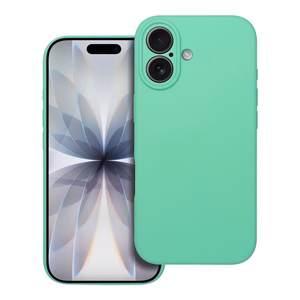 Чехол для iPhone 17 Silicone 2mm мятный