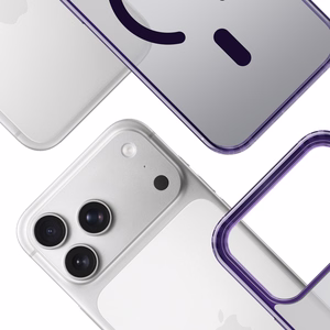 Чехол 3mk Frosty MagCase для iPhone 17 Pro Max - фиолетовый