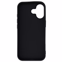 Back Ümbris MATT jaoks IPHONE 17 Must