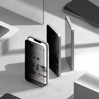 Ringke Easy Slide Privacy Glass 2-pack jaoks iPhone 13 / 13 Pro / 14 / 16e