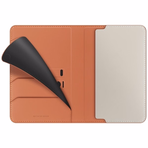 Uniq Belmont RFID Blocking Passport Ümbris - Ivory