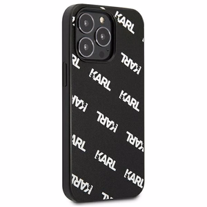 Чехол Karl Lagerfeld Allover для iPhone 13 Pro / iPhone 13 - чёрный