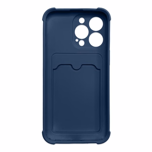 Card Armor Case Kott Cover iPhone 13 Mini Card Wallet Silikoon Air Bag Armor Case Navy Blue