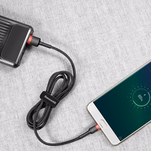 Baseus Cafule Micro USB kaabel 2A, 3 m, must/punane