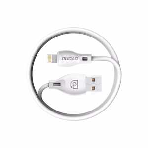 Dudao USB / Lightning cable 2.4A 1m valge (L4L 1m valge)