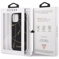 Guess kuldne Chain Collection iPhone 12 Pro Max 6.7" Ümbris - must