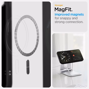 Spigen Liquid Air Mag MagSafe iPhone 16e Ümbris - Matte Must