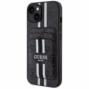 Guess 4G Stripes ümbris with Magsafe wallet jaoks iPhone 15 must
