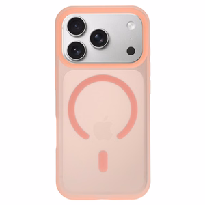 Tel Protect Mist Matte Magsafe чехол Iphone 16 розово-оранжевый