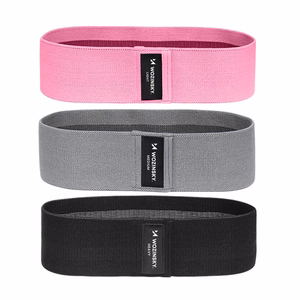 Wozinsky 3x kangast vastupanuga minikummide komplekt jooga, fitnessi ja CrossFit harjutusteks (WFB-01)