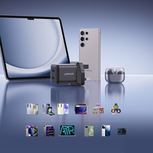 Joyroom JR-TCG17 45W 2 x USB-C wall laadija (UK plug) - must