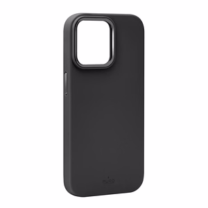 Puro Icon Mag Pro MagSafe Silicone Ümbris jaoks iPhone 15 Pro - Must