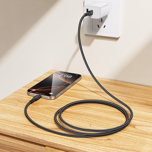Borofone Cable BX116 Certain - Type C to Type C - PD 60W 3A 1 metre black