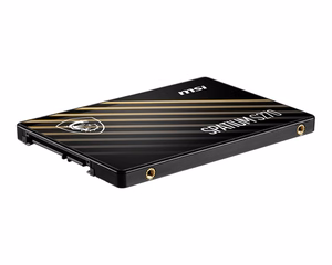 MSI SPATIUM S270 960GB SATA 3D NAND Write speed 450 MBytes/sec Read speed 500 MBytes/sec 2,5" TBW 500 TB MTBF 2000000 hours S78-440P130-P83 (SSD)