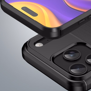 Carbon Ümbris jaoks iPhone 17 Pro Max - Must