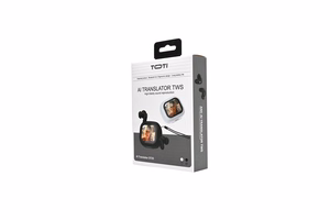 Toti TWS AI tõlk ST25, must