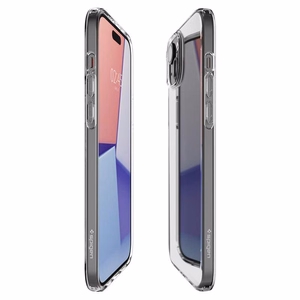 Spigen Crystal Flex Ümbris jaoks iPhone 15 Plus - läbipaistev