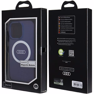 Audi IML Big Logo MagSafe ümbris jaoks iPhone 13 Pro / 13 - sinine