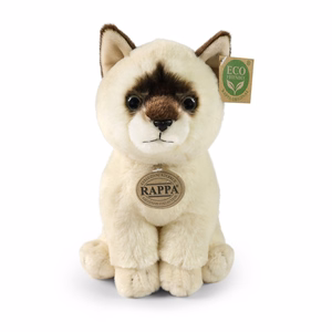 Rappa Soft Collection keskkonnahoidlik realistlik istuva Ragdoll-kassi plüüslelu, 23 cm