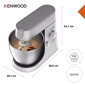 Kenwood Chef XL lauamikser 1200 W hõbedane