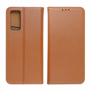 Nahast klappümbris Samsung A27 Smart Pro Book, pruun