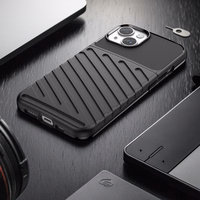 Thunder Case iPhone 14 soomustatud ümbris must