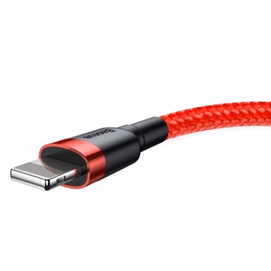 USB kaabel Baseus Cafule punane Lightning 50cm