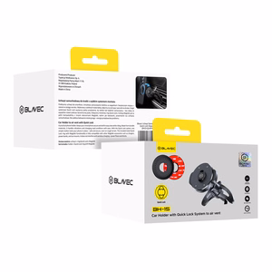 Blavec Car hoidja BH-15 Quick Lock Magsafe to air vent (BH15-QLMAVB) must