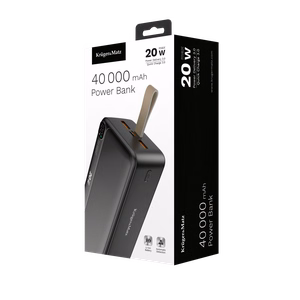 Kruger&Matz 40000 mAh Li-ion akupank QC ja PD-ga