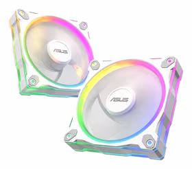 ASUS Prime MR120 Fan ARGB Reverse valge Computer case 12 cm