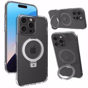 Spacecase Ümbris Ring Pro Mag iPhone 16 Pro Max läbipaistev