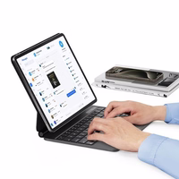 USAMS kaitsev ümbris klaviatuuriga iPad Pro 11" must Miaoke Series IPP109MG01 (US-BH875)